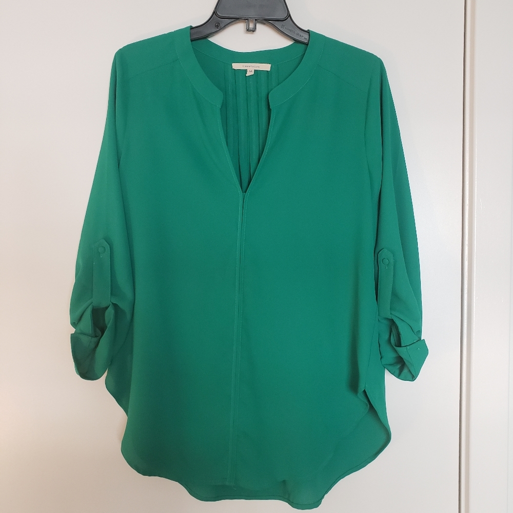 Hawthorne Green Blouse